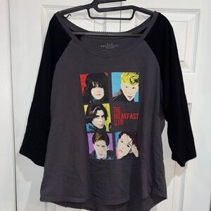The Breakfast Club Graphic Raglan Tee